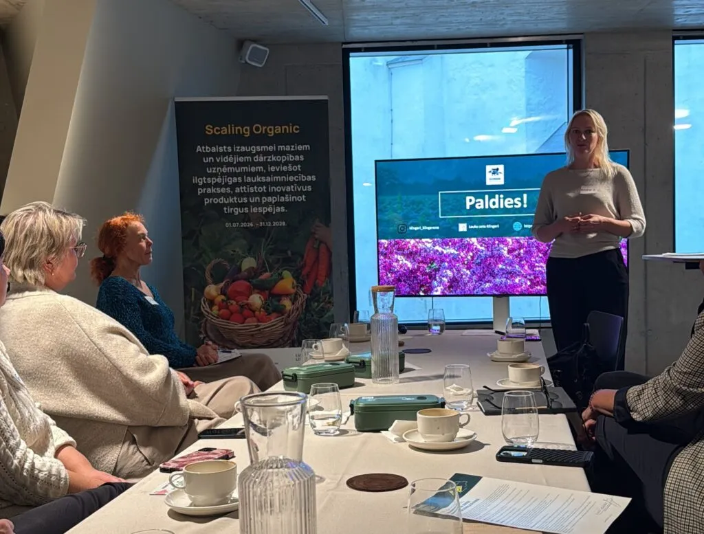 Aizvadīts projekta “Scaling Organic” atklāšanas pasākums